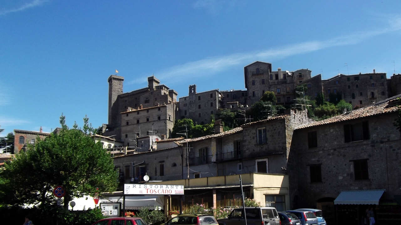 Bolsena am Bolsena See